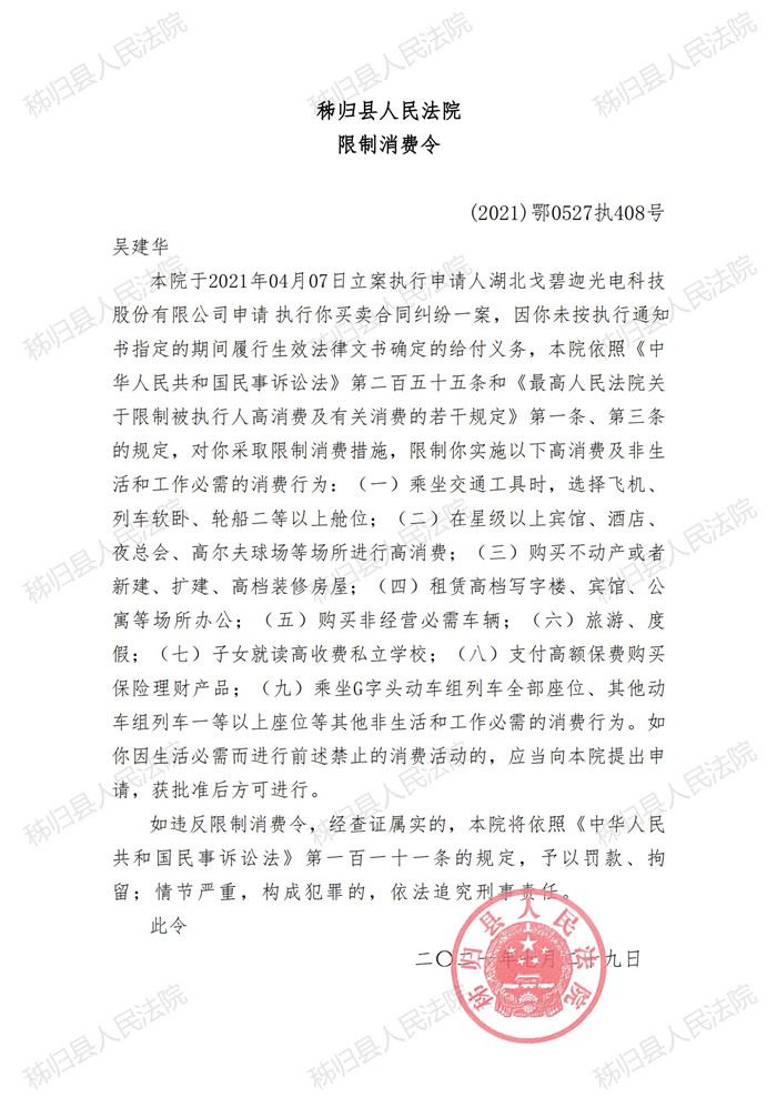 (2021)鄂0527执408号吴建华限制消费令_00.jpg